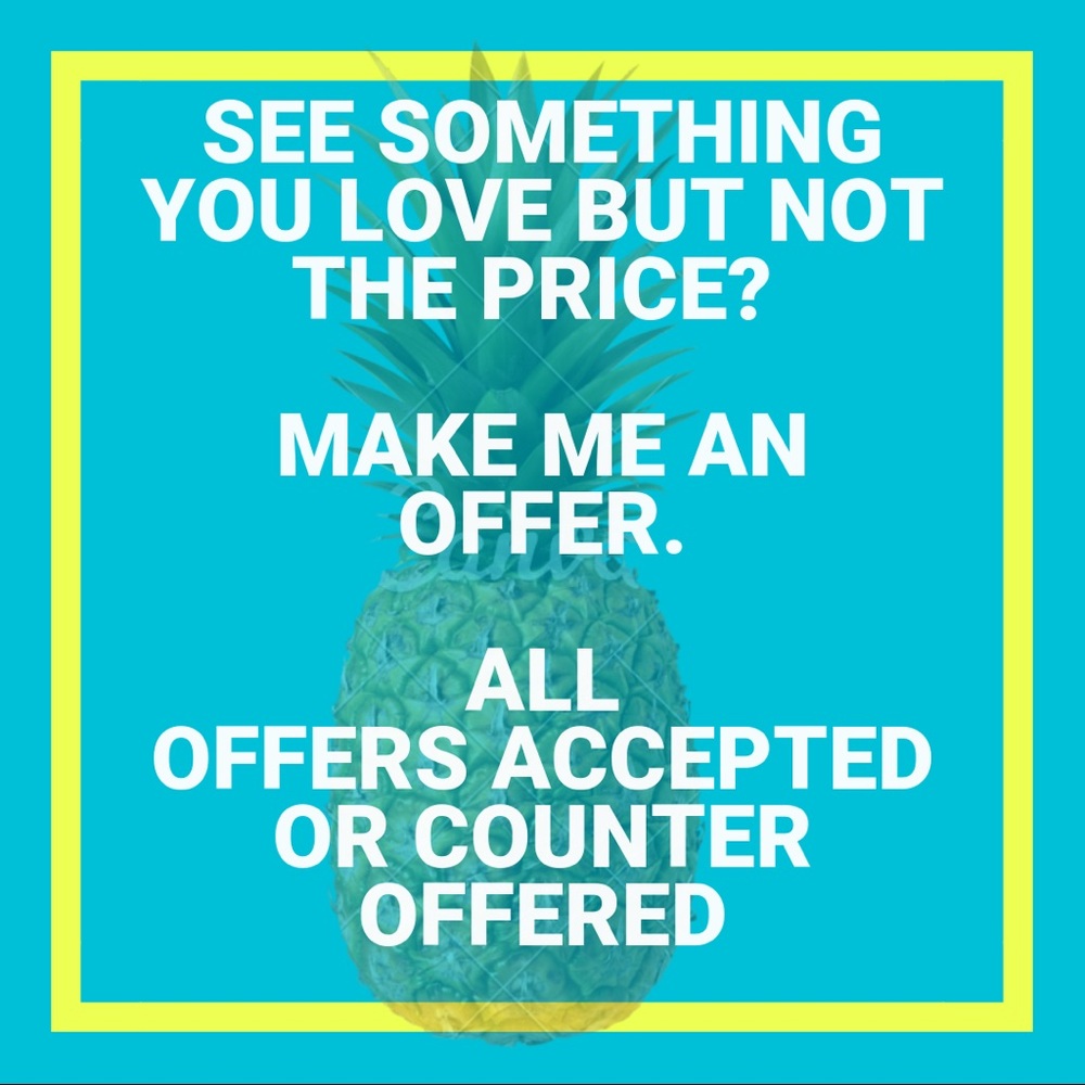 Don’t be afraid to make me an offer💕❤️💕